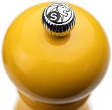 Peugeot Paris u'Select Salt Mill 22cm Saffron Yellow PEFC Wood - Made in France view 2