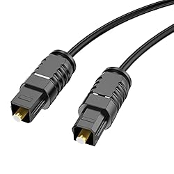 Digital Optical Audio Cable 3ft, Toslink Optical