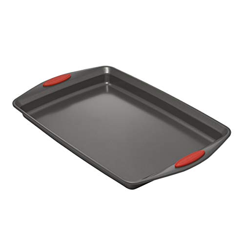 Rachael Ray Nonstick Bakeware with Grips includes Nonstick Bread Pan, Baking Pan, Cake Pans and