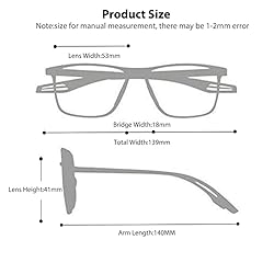 Photochromic Progressive Multifocus Reading Glasses