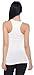 Zenana Outfitters 4 Pack Womens Basic Ribbed Racerback Tank Top WHITE/WHITE/BLACK/BLACK M