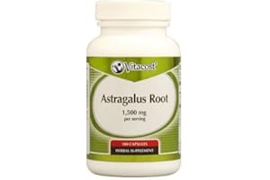 VITACOST BRAND Vitacost Astragalus Root -- 1500 mg per serving- 100 Capsules