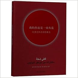 Amazon Fr 我的焦虑是一束火花 阿多尼斯诗歌短章选阿多尼斯薛庆国译林出版社 Adonis Livres