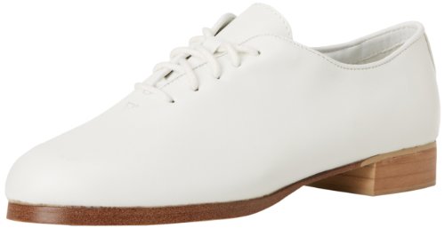 Dance Class Women's PCM401 Full Sole Jazz/Clogging Oxford,White,7.5 M US