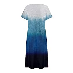 Short Sleeve Sundresses for Women Women's 2024