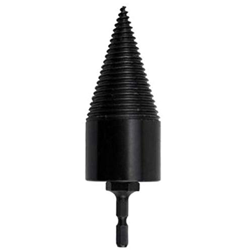 Fransande Hex Shank Firewood Drill Bit Splitter Machine Drill Wood Cone Reamer Punch Driver Split Drilling Tools