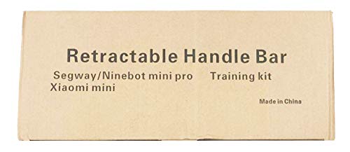 New Improved Adjustable Multi-Functional Handelbar 2019 Model Accessory for Segway miniPRO miniLITE, 2-in-1 Kit Includes Knee Control Function and Upright Handlebar Function (Segway not Included)