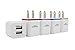 5 x Dual USB Wall Charger Power Adapter for iPhone 5 5S iPhone 6 iPhone 6 Plus - Gold, Blue, Red, Silver, Purple