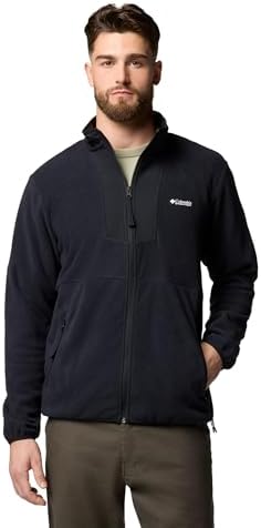 Columbia Men's Cruiser Valley Softshell Jacket, Black, Small at