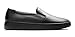 Vionic Women's Pro Mahoney Slip-on - Ladies Water Resistant and Slip Resistant Service Shoes with Concealed Orthotic Arch Support Black Leather 9.5 Wide
