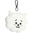 Aurora® Lovable BT21 RJ Keychain Stuffed Doll - Collectible Fun - Delightful Cuteness - White 4 Inches