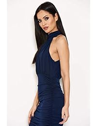 AX Paris - Vestido de cuello alto para mujer