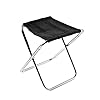 DSFSAEG Lichtgewicht Reizen Vouwen Kruk Outdoor Camping Mini Draagbare Aluminiumlegering