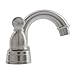 Dura Faucet RV Designer Two Handle Arc Spout Bathroom Faucet (Brushed Satin Nickel) - for Recreational Vehicles, Motorhomes, Travel Trailers and More