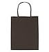 GIFT EXPRESSIONS White & Black Kraft Paper Bags, Kraft gift Bag, Premim Quality Paper (STURDY & THICKER), BIODEGRADABLE, Party Bags, Shopping Bag, Kraft Bags (12 CT Medium, Black)