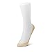 No Show Non Slip Women's Cotton Sock – SHEEC SoleHugger Secret - Cream Small 1 Pair