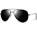 ATTCL Unisex Classic Aviator Driving Polarized Sunglasses For Men Women 1N3026black-gray