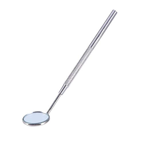 Dental Mirror - Makeup Mirror for Eyelash Extensions Dental Inspection Mirror,Stainless Steel