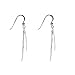 LES POULETTES JEWELS - Sterling Silver Earrings Two Feathers