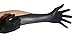 Infi-Touch - Black Nitrile Gloves, Hypoallergenic, 6 Mill Thickness, Disposable Gloves, Powder Free,Pack 100, Size X-Large