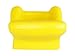 Tom David Lewis Big Yellow Chair Shaped Stress Relief Toy, Squeezable Foam.