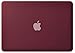 UESWILL Smooth Soft-Touch Matte Hard Shell Case Cover Compatible with MacBook Pro 13 inch with CD-ROM (Non-Retina) (Model A1278) + Microfibre Cleaning Cloth, Wine Red