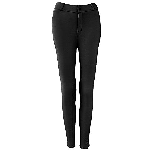 One Stop Equine Shop Lyla Children's Low Rise Pull-On Breech (Black, 10)
