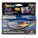 Pocket Shot 800 27 EXP Single Use Camera with Flash