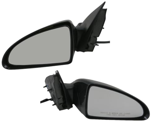 TRQ 2 Piece Driver and Passenger Side Mirror Assembly Set Electric Adjustment N…