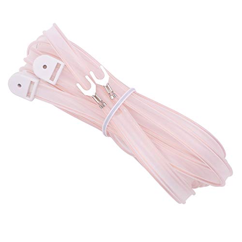 Fancasee Indoor FM Antenna 300 Ohm T-Type Dipole Antenna with 2 Pin Bare Wire Twin Lead Connector Antenna Cable Wire for Table Top Home Stereo Receiver Radio Antenna