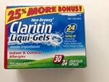 CLARITIN 24-Hour Allergy Liqui-Gels 30 ea