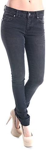 Women's Stretch Mid Rise Skinny Jean With 5 Pockets (9, 5061)