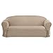 SureFit Cotton Duck Sofa Slipcover, Linen