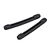 YR Anti-Slip Soft Silicone Eyeglass Temple Tip Retainer, Comfortable Elastic Holder For Glasses,Sunglasses,Reading glasses,10 Pairs -Black