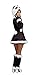 Dreamgirl Women's Panda Bear Baby Costume, Black, Medium