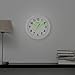 La Crosse Illuminated 403-310 10 Inch White wall clock