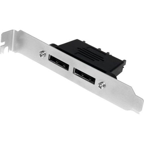 StarTech.com 2 Port SATA to eSATA Plate Adapter (ESATAPLT2M)