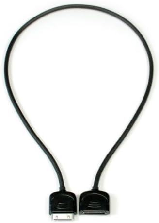 CableJive dockXtender Premium Extension Cable for iPhone, iPod, iPad (6 foot black)