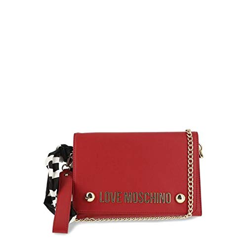 red love moschino bag