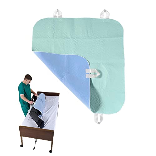 Patient Aid 34" x 36" Positioning Bed Pad with Handles Incontinence