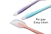 Green Hours Premium Silicone Spatula Set,(Set of 3.blue orange purple) Heat Resistant Silicone Kitchen Utensils Set, Non-stick Baking Spoon Spatulas, 100% Food Grade Silicone.