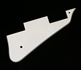 3 Ply Guitar Pickguard Fits Les Paul LP Guitar - WHITE (A93)