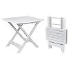 Tafel 80 x 72 x 70 cm Tevere wit