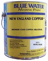 New England Copper Marine Black Quart - 25 Copper Ablative - Marine Paint Antifouling Bottom Paint - iPaint.us