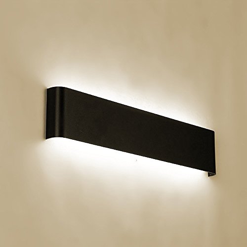 Rumfo Wall Light, Modern Minimalist LED Aluminum Lamp Bedside Lamp Wall Lamp Room Bathroom Mirror Light Direct Creative aisle (48cm 18w)