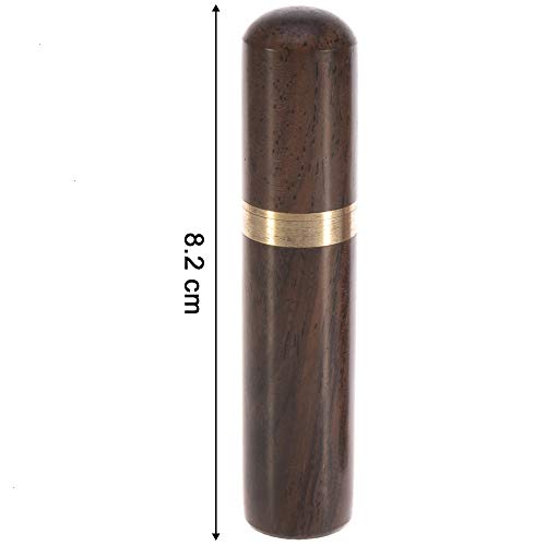 Toothpick Dispenser, 2 Pack Mini Toothpick Holder Portable Toothpicks Box Pocket Case Handmade Craft Outdoor Use