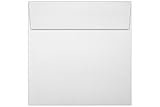 4 x 4 Square Envelopes w/Peel & Press - 70lb. Bright White (50 Qty.) | Perfect For Thank You Notes, Greeting Cards, Weddings or any Announcement | 70lb Text Paper | 8504-AO-50