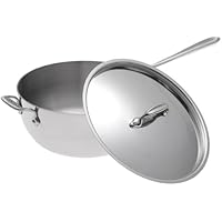 All-Clad Stainless 5-1/2-Quart Saucier Pan