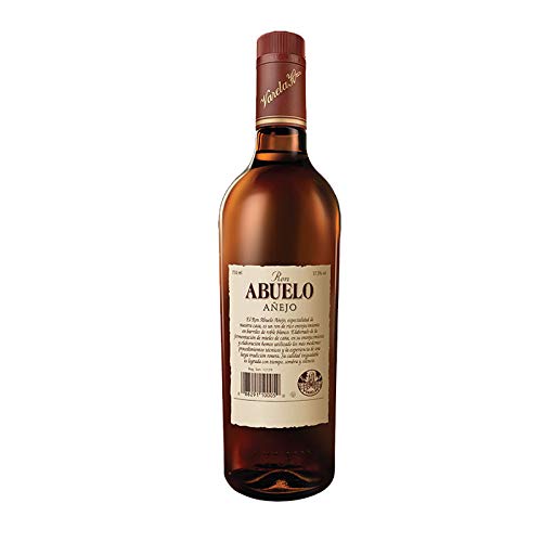Rum Abuelo Gealterter 70 cl - Hergestellt in Panama - Varela Hermanos S.A. (1 Flasche) – Bild 3