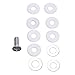3 Tier Sturdy Cake Stand Cupcake Heavy Plate Hardware Handle Fittings Round Rod for Wedding Party 5 Sets